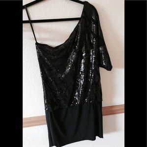 ✨Frederick's of Hollywood one shoulder dress✨